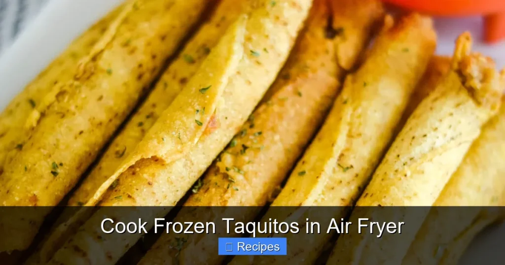 Cook Frozen Taquitos in Air Fryer