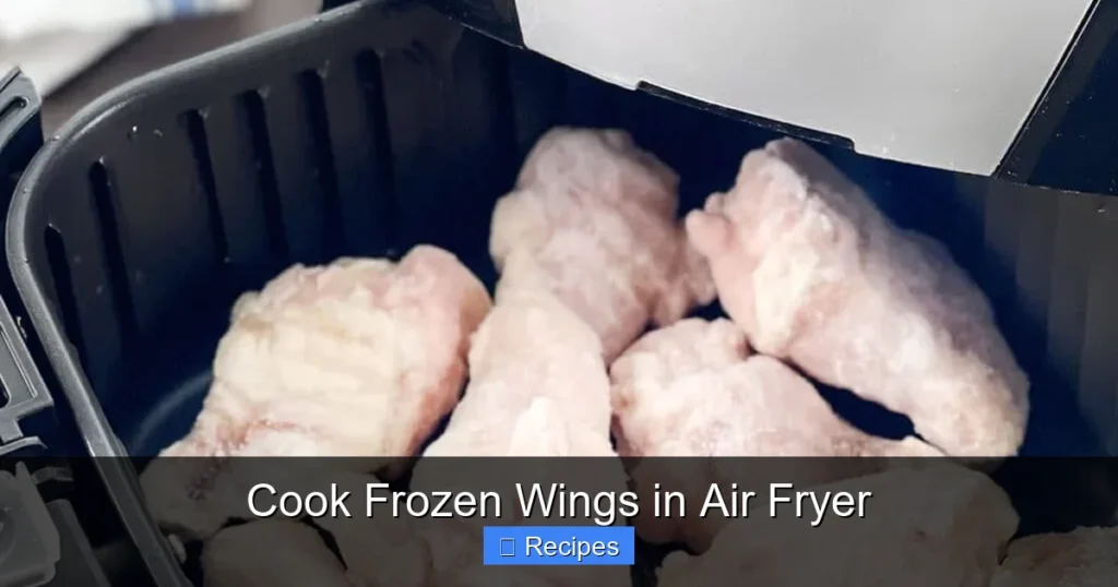 Cook Frozen Wings in Air Fryer