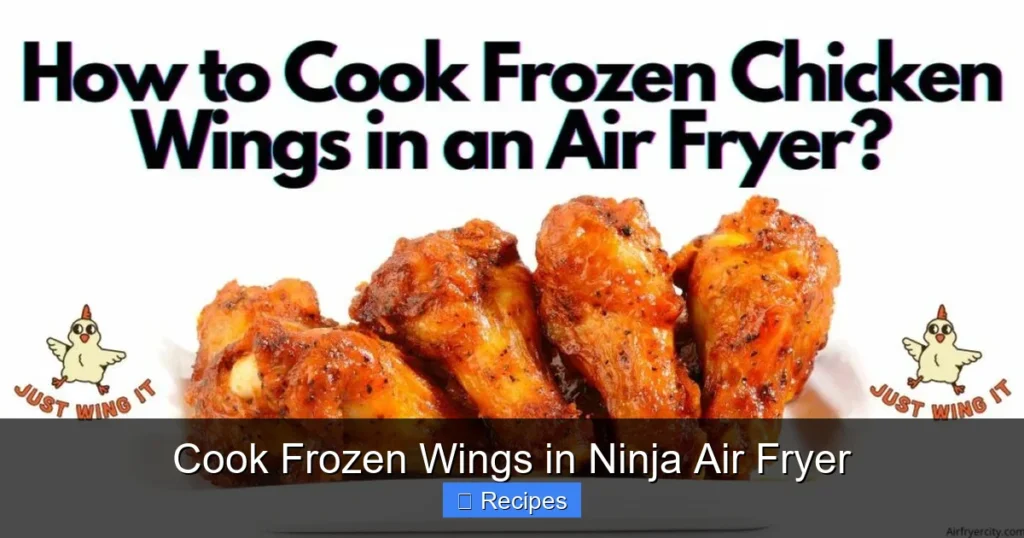 Cook Frozen Wings in Ninja Air Fryer