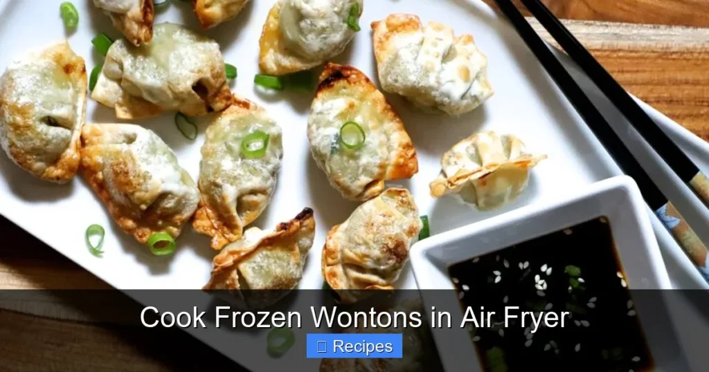 Cook Frozen Wontons in Air Fryer