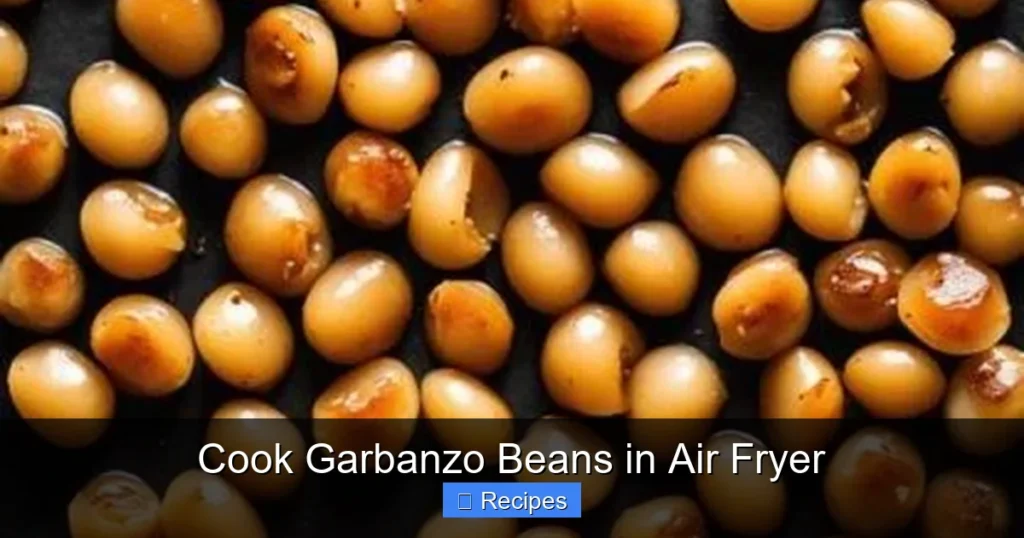 Cook Garbanzo Beans in Air Fryer