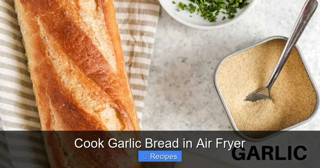 Cook Garlic Bread in Air Fryer