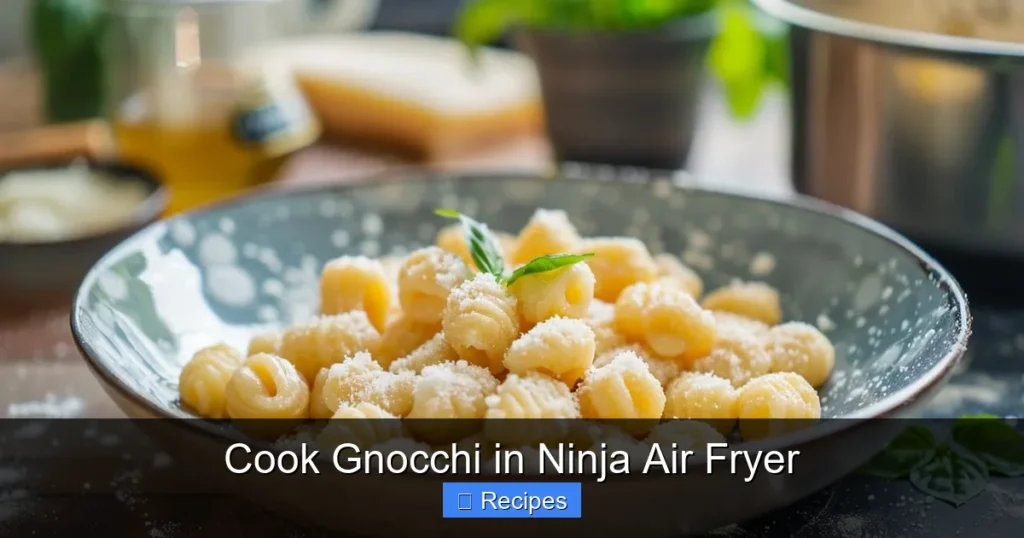Cook Gnocchi in Ninja Air Fryer