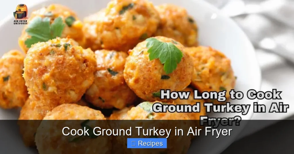 Cook Ground Turkey in Air Fryer