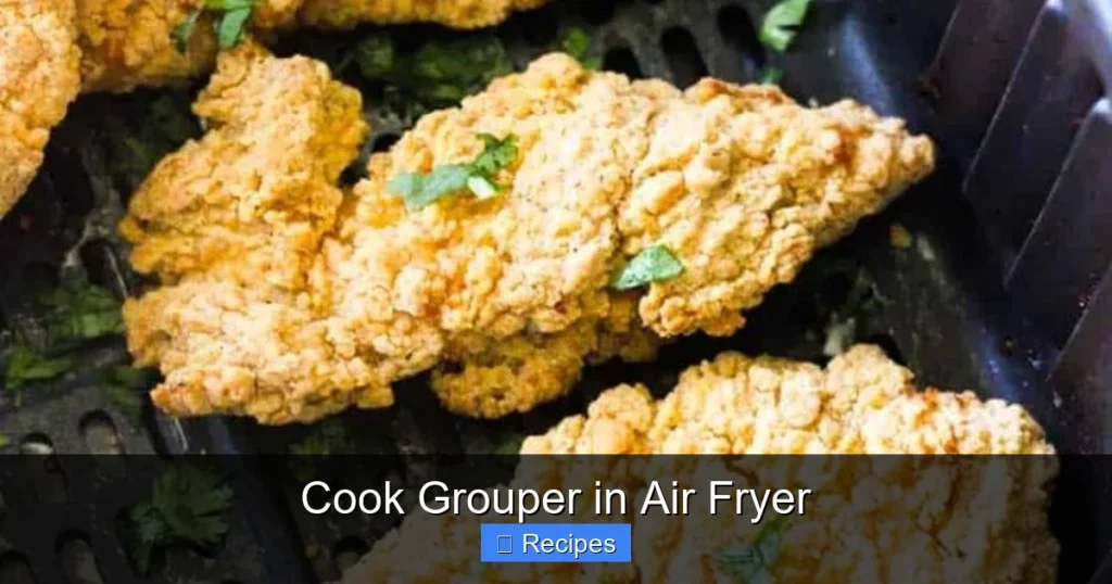 Cook Grouper in Air Fryer