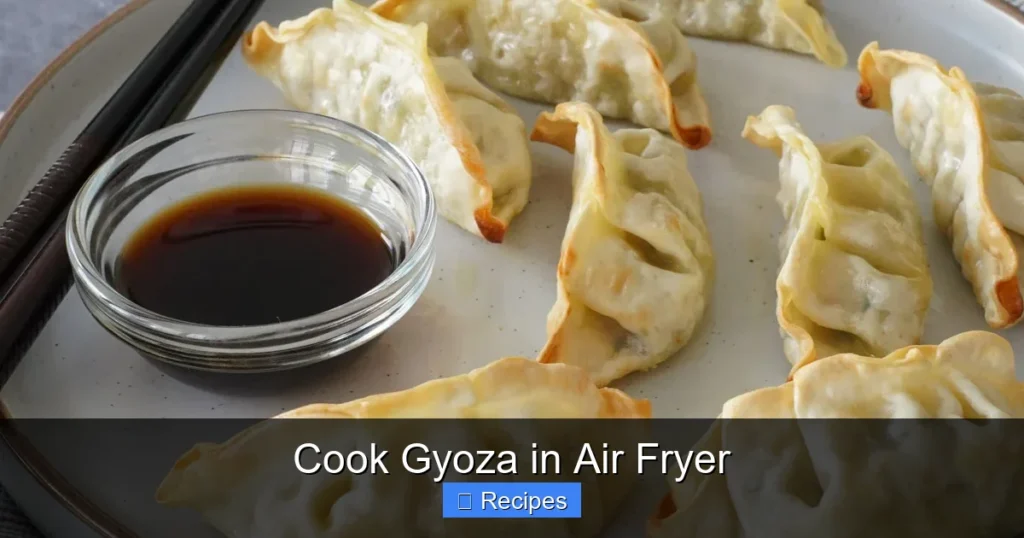 Cook Gyoza in Air Fryer