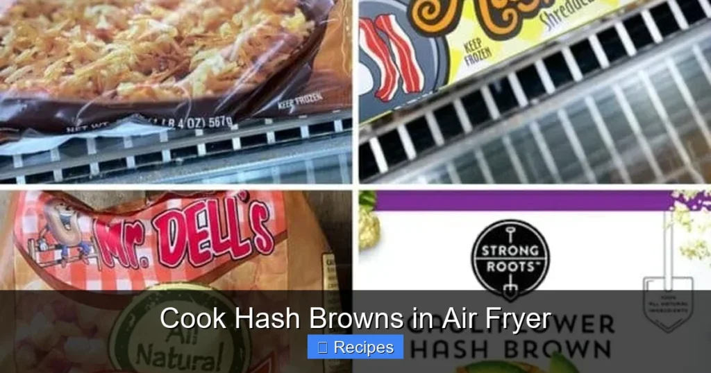 Cook Hash Browns in Air Fryer