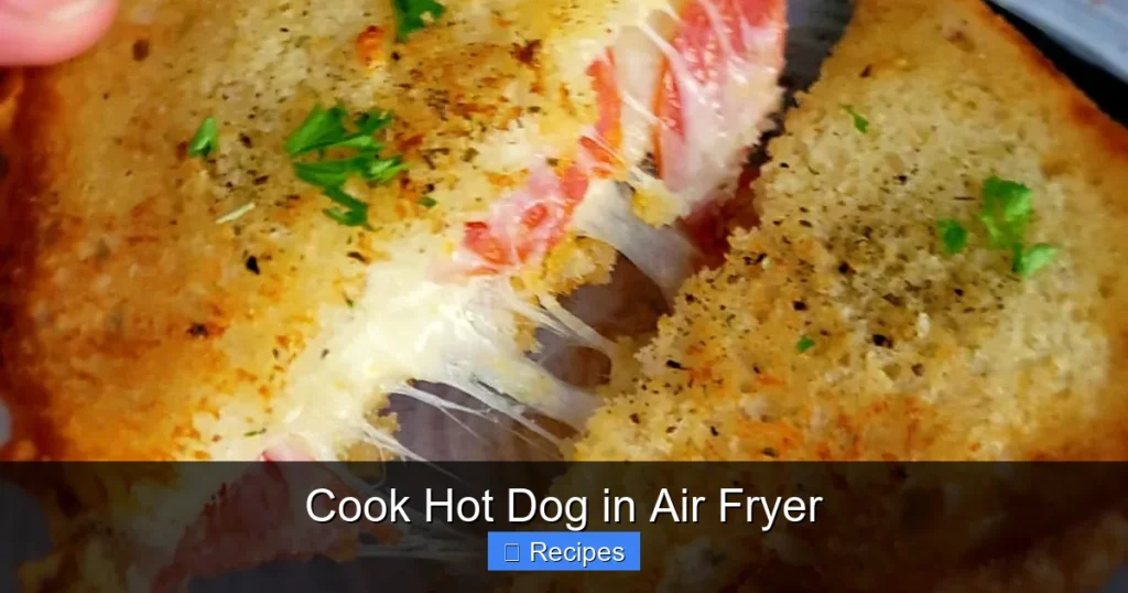 Cook Hot Dog in Air Fryer