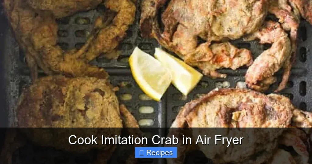 Cook Imitation Crab in Air Fryer