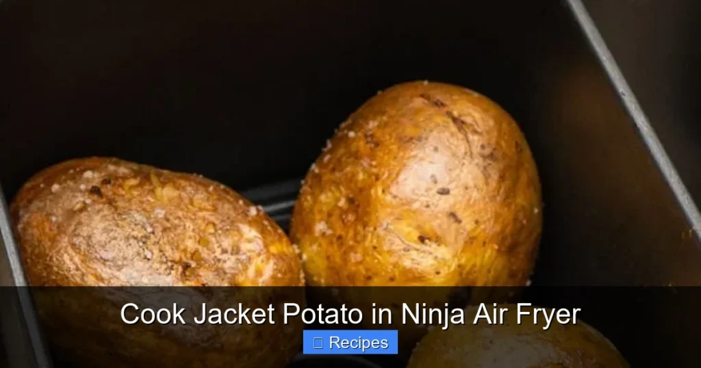 Cook Jacket Potato in Ninja Air Fryer