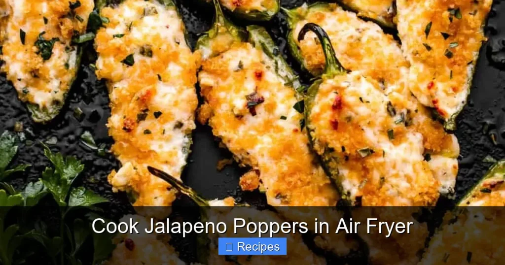 Cook Jalapeno Poppers in Air Fryer