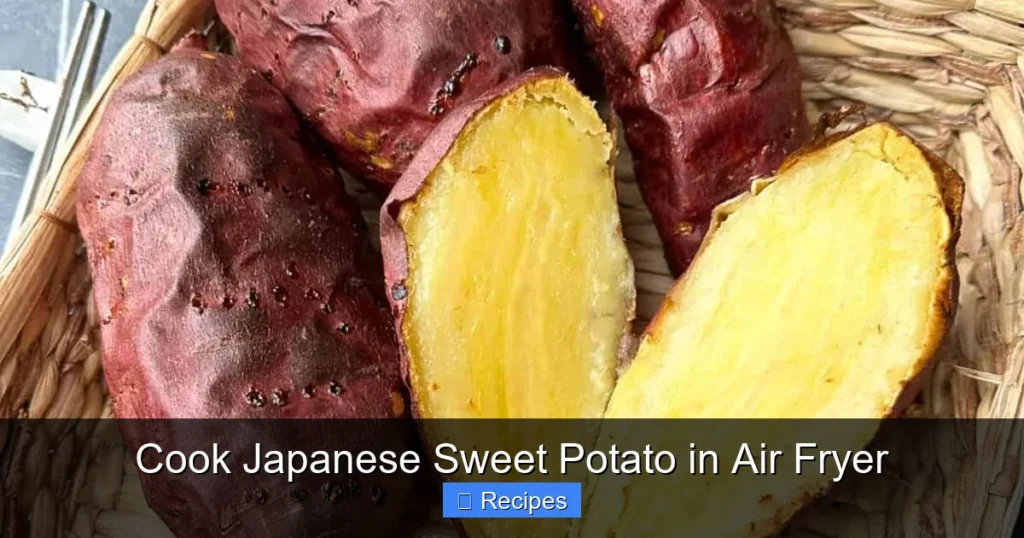 Cook Japanese Sweet Potato in Air Fryer