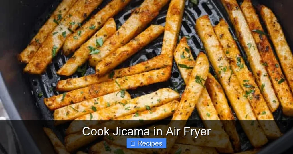 Cook Jicama in Air Fryer