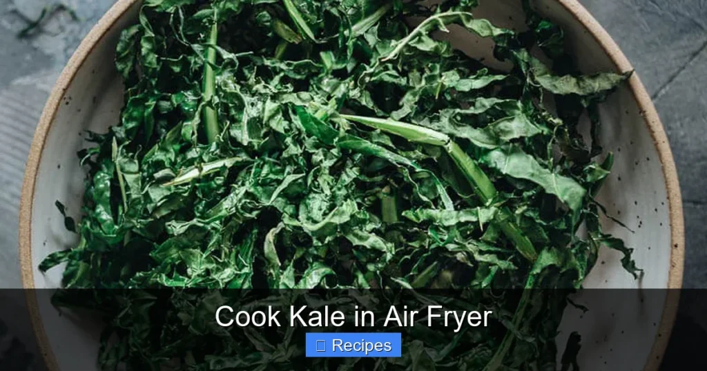 Cook Kale in Air Fryer