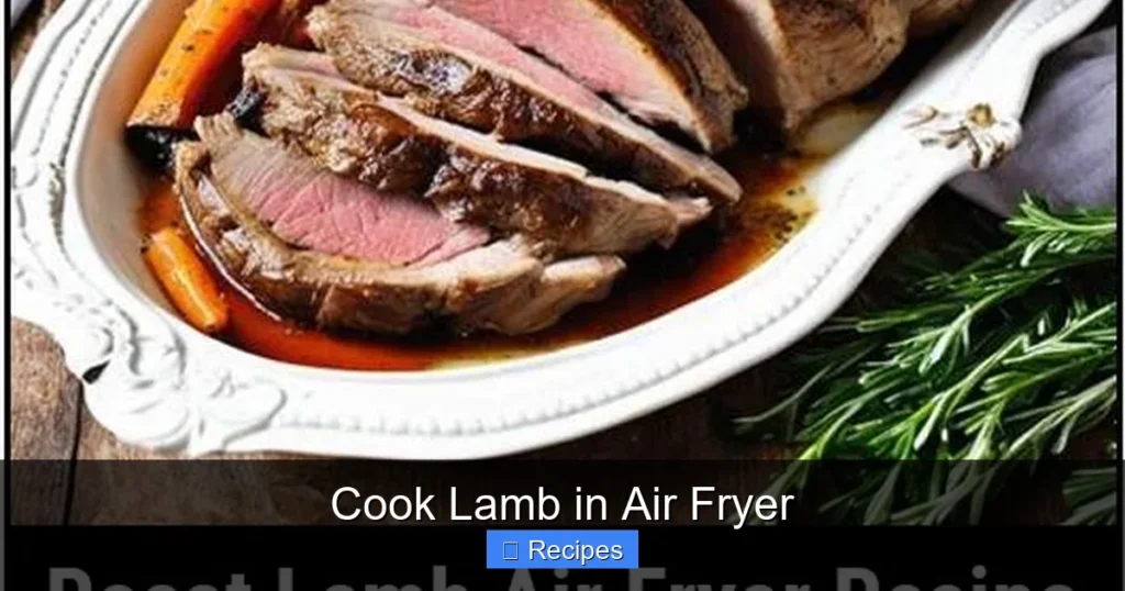 Cook Lamb in Air Fryer