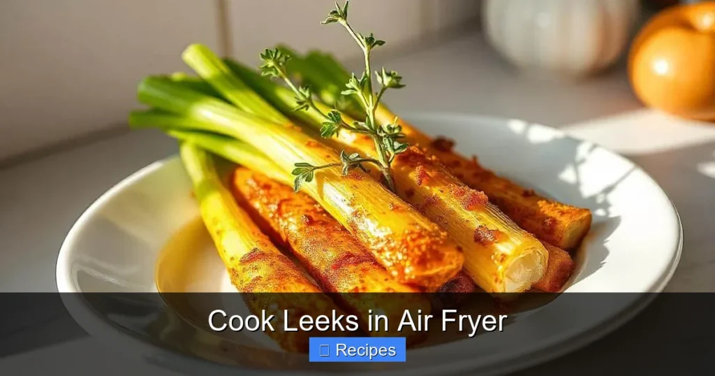 Cook Leeks in Air Fryer