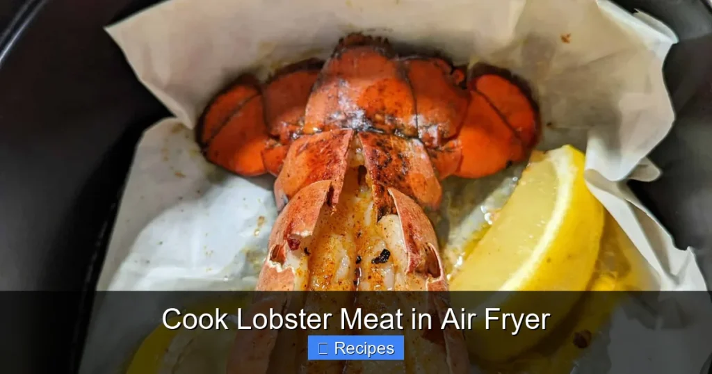 Cook Lobster Meat in Air Fryer