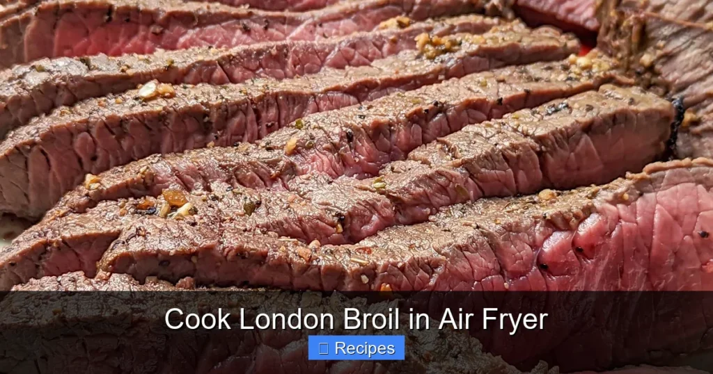 Cook London Broil in Air Fryer