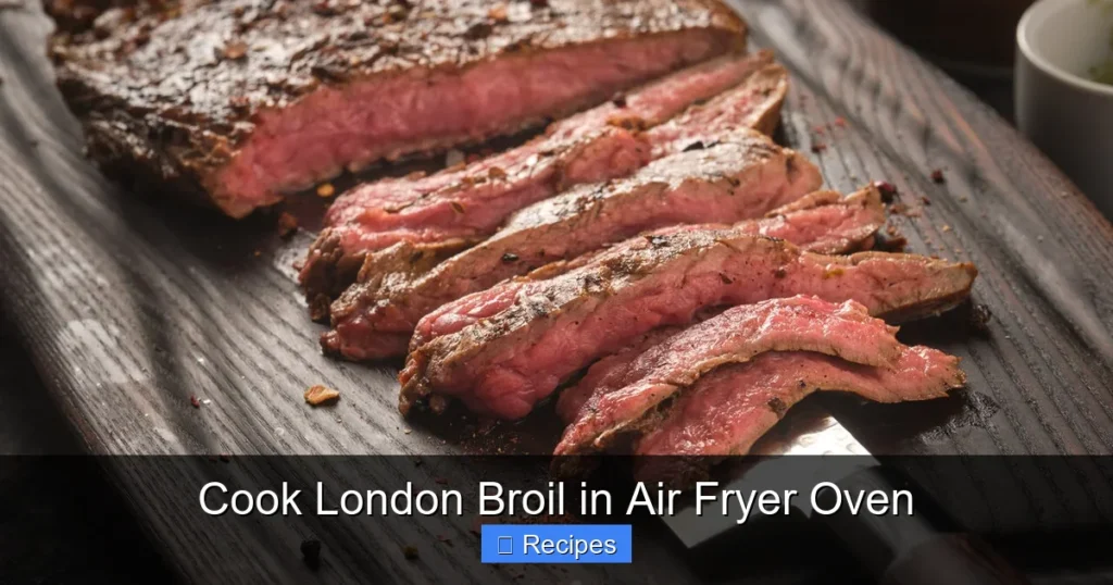 Cook London Broil in Air Fryer Oven
