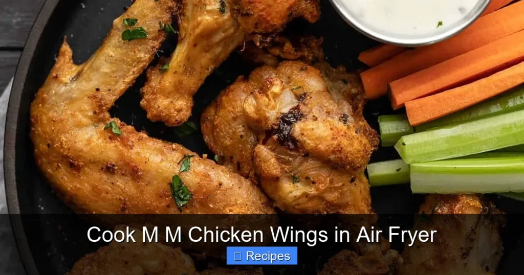 Cook M M Chicken Wings in Air Fryer
