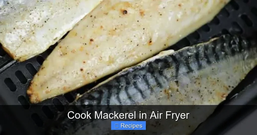 Cook Mackerel in Air Fryer