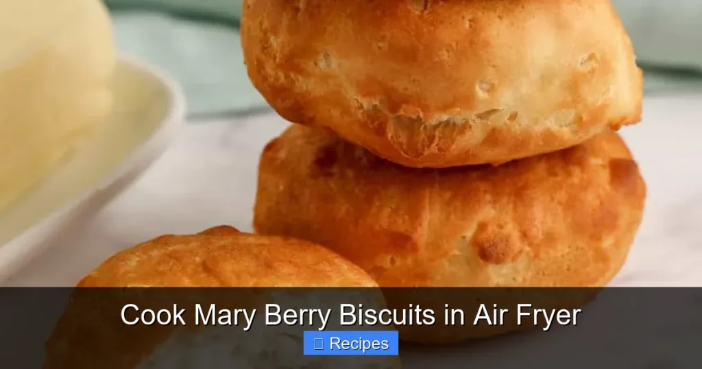 Cook Mary Berry Biscuits in Air Fryer