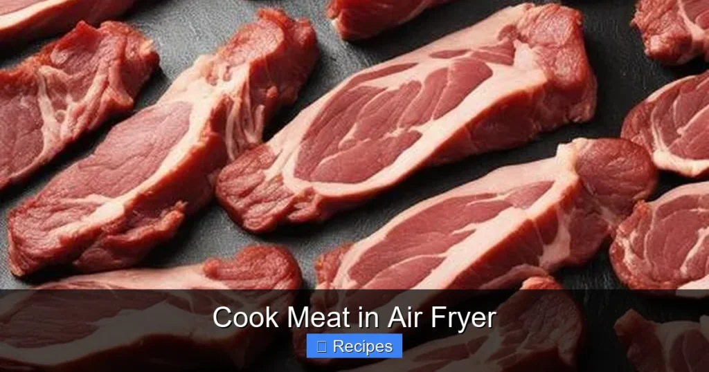 Cook Meat in Air Fryer