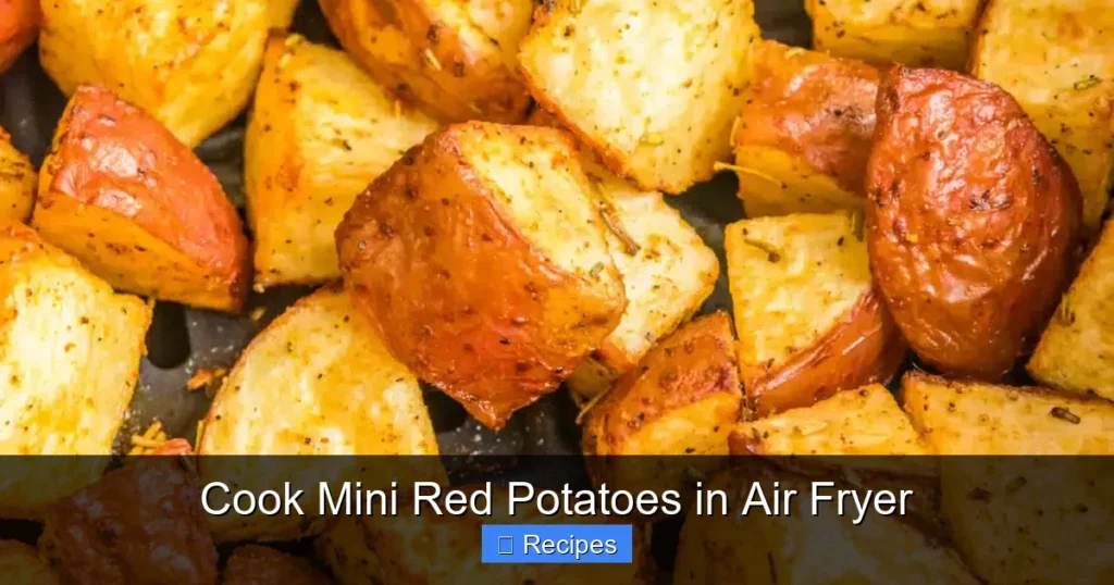 Cook Mini Red Potatoes in Air Fryer