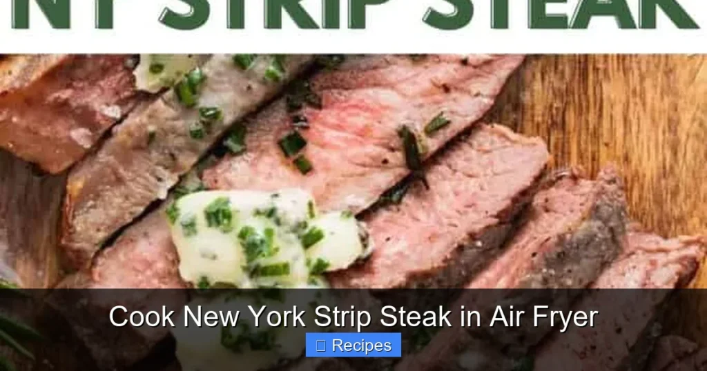 Cook New York Strip Steak in Air Fryer