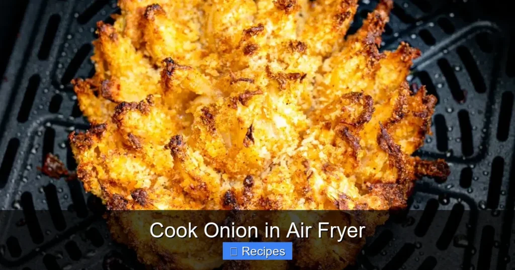 Cook Onion in Air Fryer