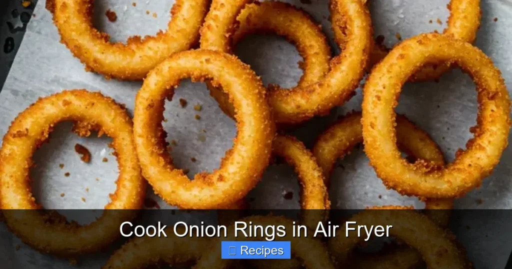 Cook Onion Rings in Air Fryer