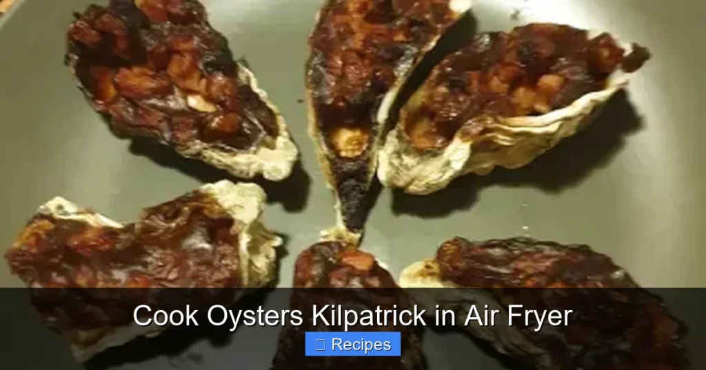 Cook Oysters Kilpatrick in Air Fryer
