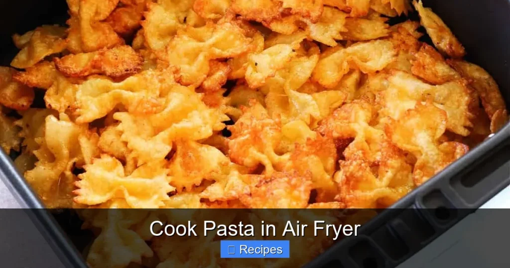 Cook Pasta in Air Fryer