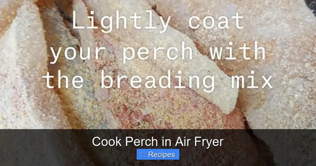 Cook Perch in Air Fryer