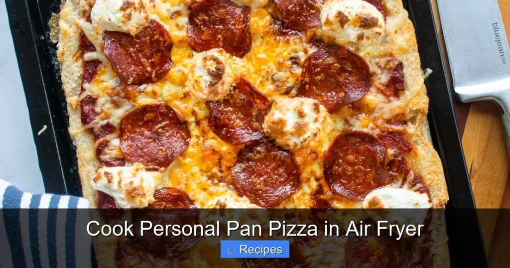 Cook Personal Pan Pizza in Air Fryer