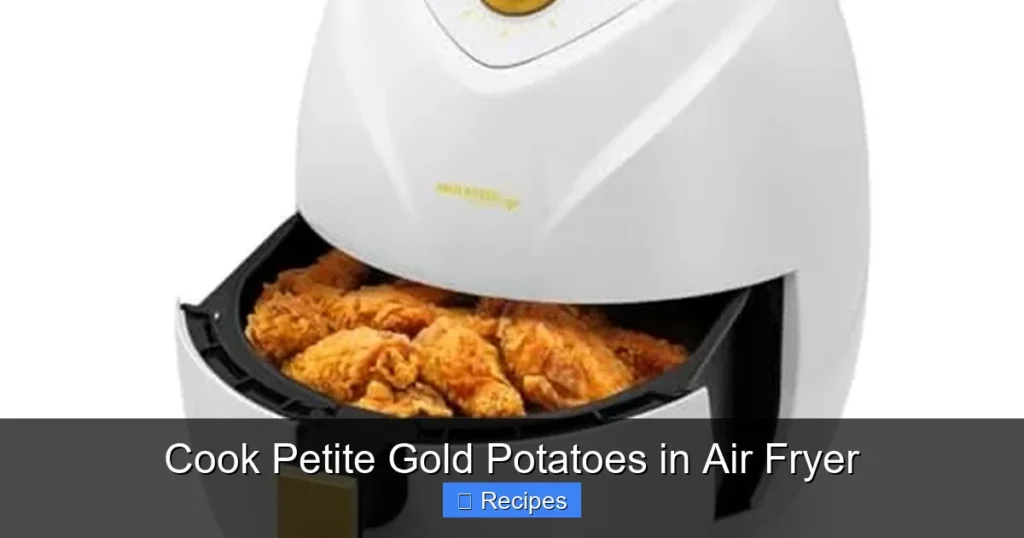 Cook Petite Gold Potatoes in Air Fryer
