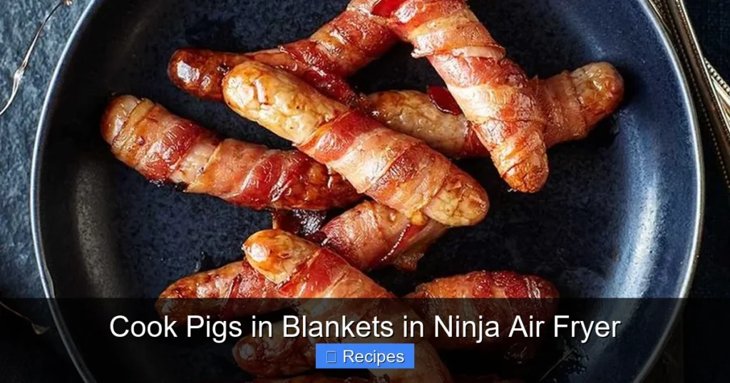 Cook Pigs in Blankets in Ninja Air Fryer