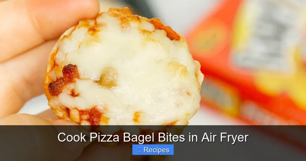 Cook Pizza Bagel Bites in Air Fryer