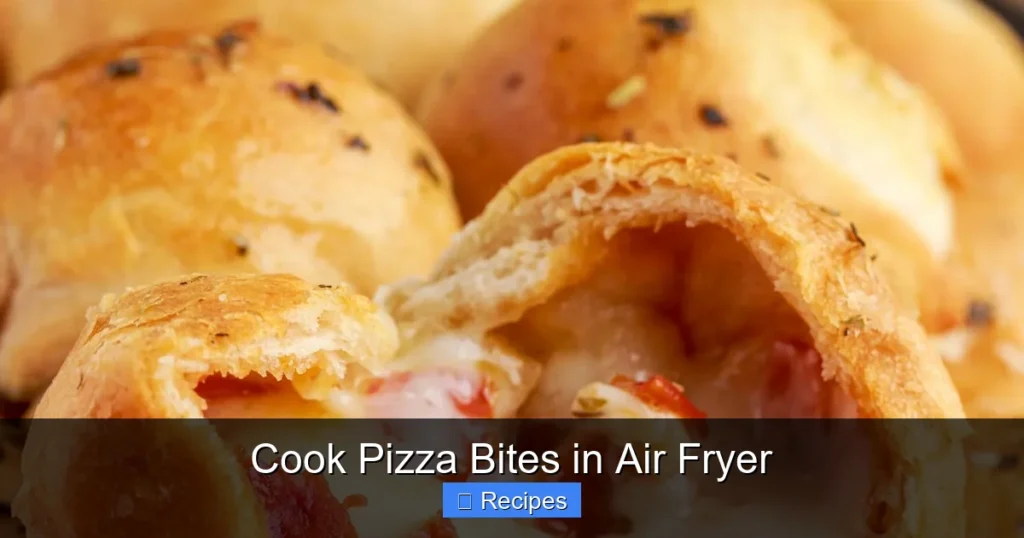 Cook Pizza Bites in Air Fryer