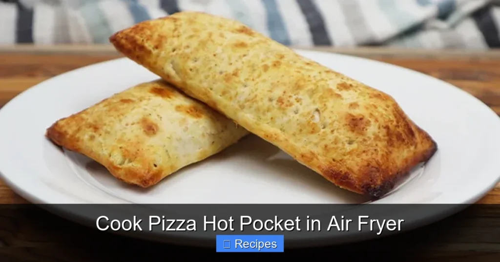 Cook Pizza Hot Pocket in Air Fryer