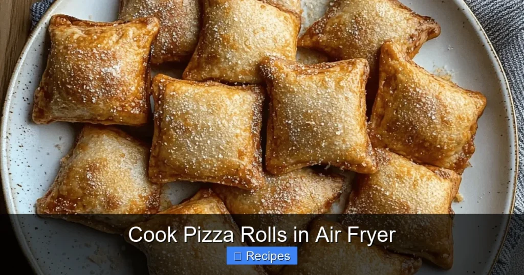 Cook Pizza Rolls in Air Fryer