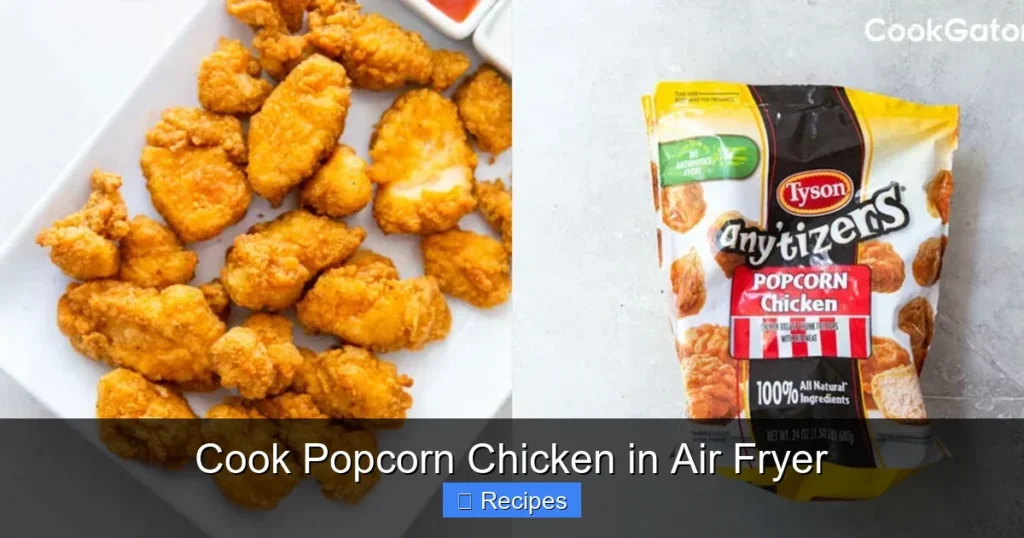 Cook Popcorn Chicken in Air Fryer
