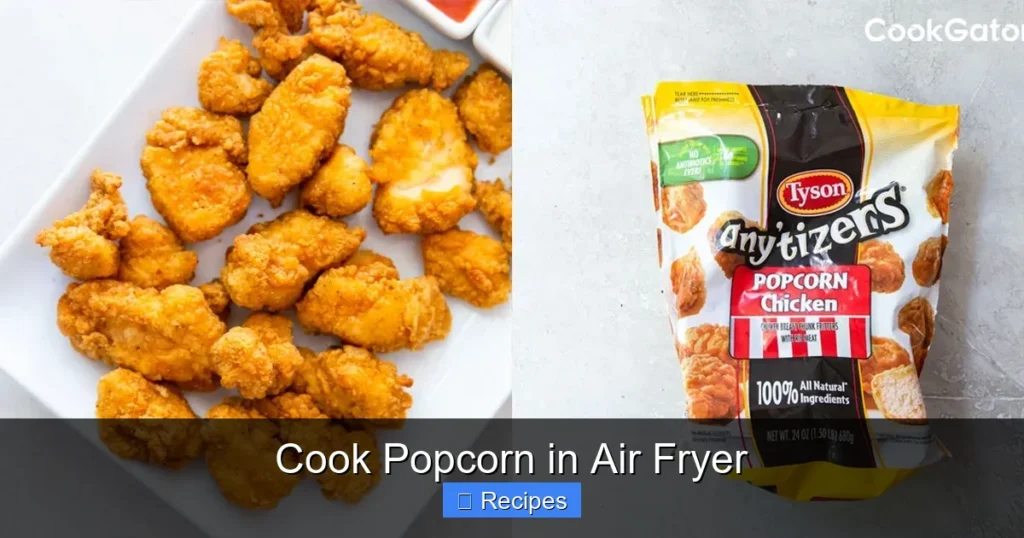 Cook Popcorn in Air Fryer