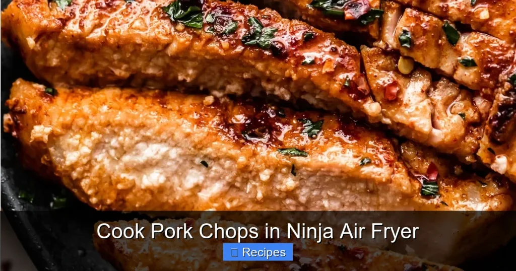 Cook Pork Chops in Ninja Air Fryer