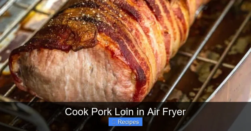 Cook Pork Loin in Air Fryer
