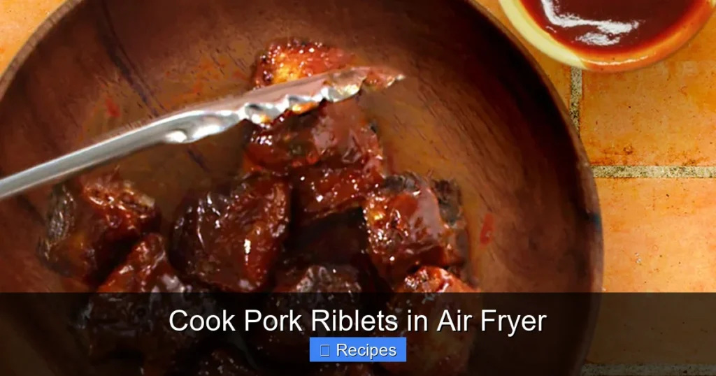 Cook Pork Riblets in Air Fryer