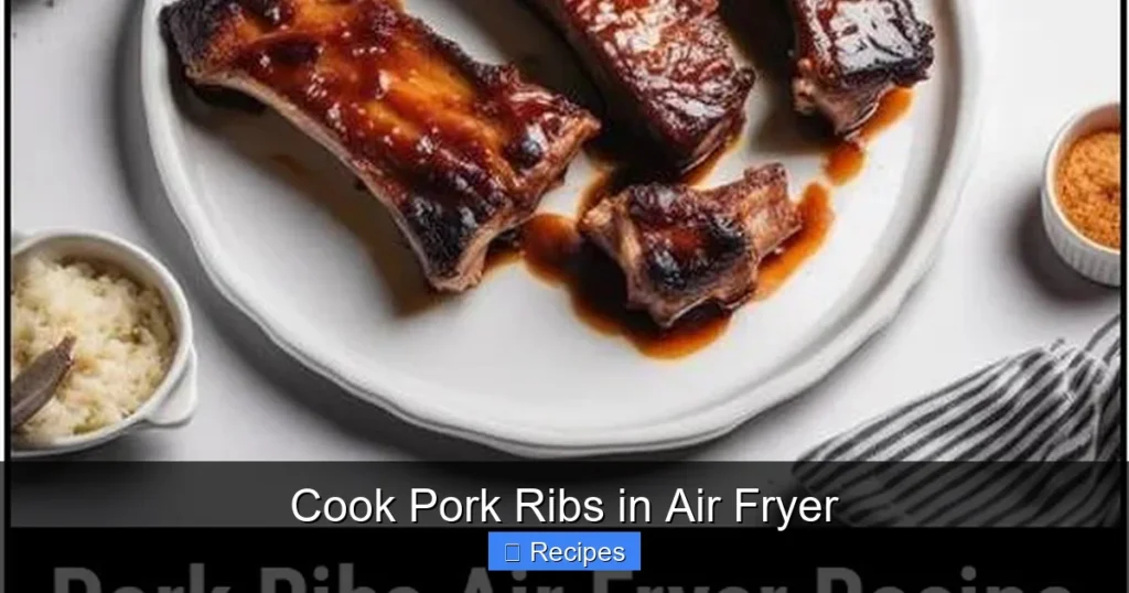 Cook Pork Ribs in Air Fryer