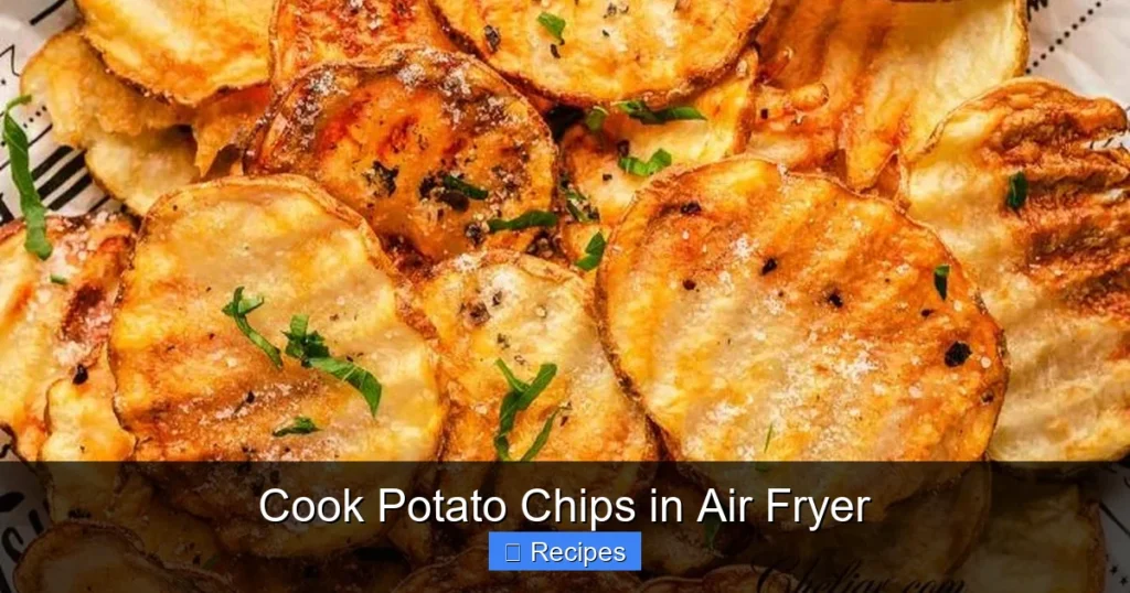 Cook Potato Chips in Air Fryer