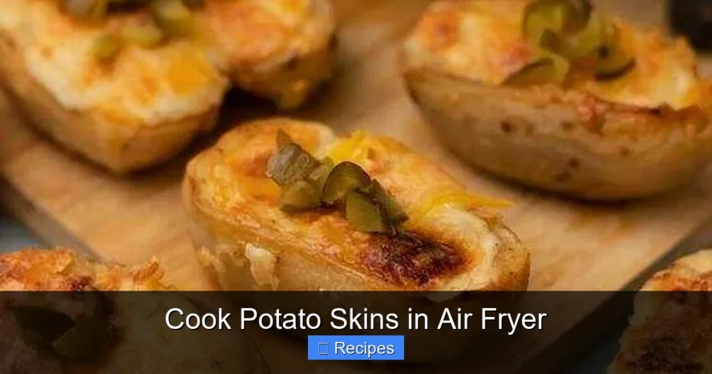 Cook Potato Skins in Air Fryer