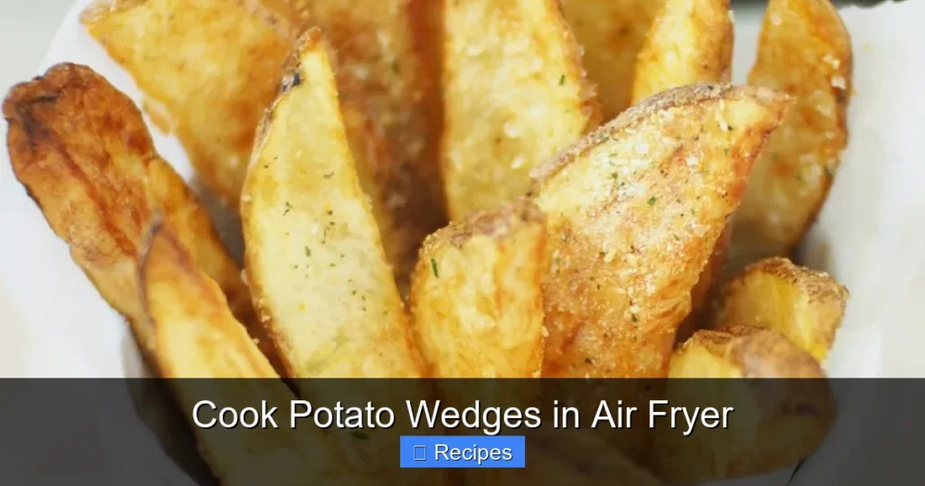 Cook Potato Wedges in Air Fryer